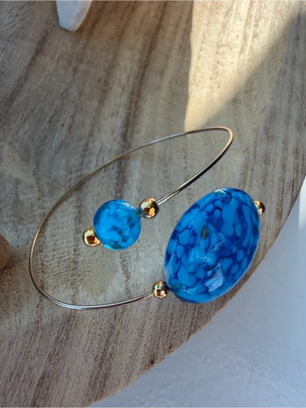 🇮🇹 Morano Glass Wire Bracelet